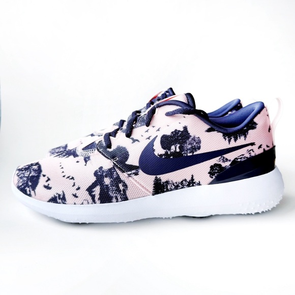 NIKE Roshe G Golf Shoes Womens Size 9.5 Sneakers Light Pink AA1851-602